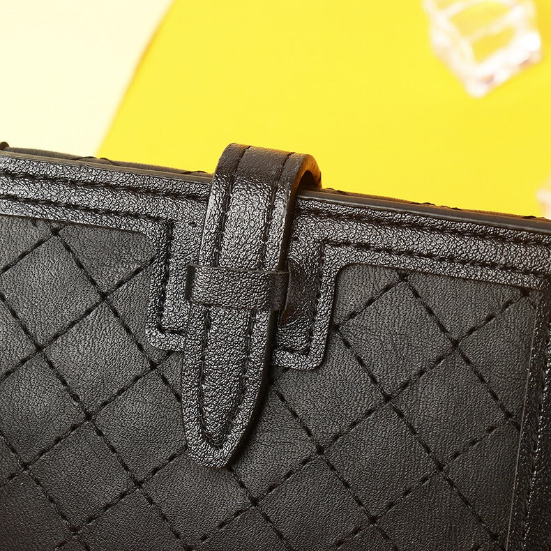 Portefeuille petit format élégant