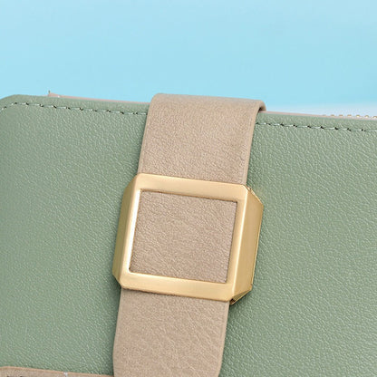 Petit portefeuille zippe femme