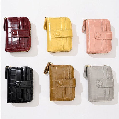 Petit portefeuille crocodile