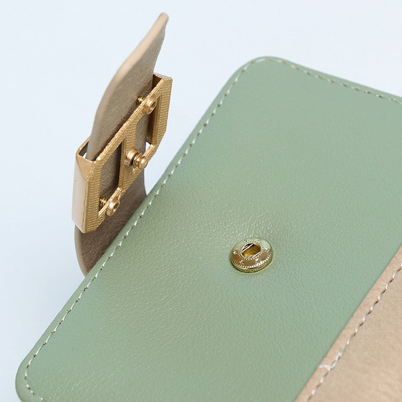 Petit portefeuille zippe femme