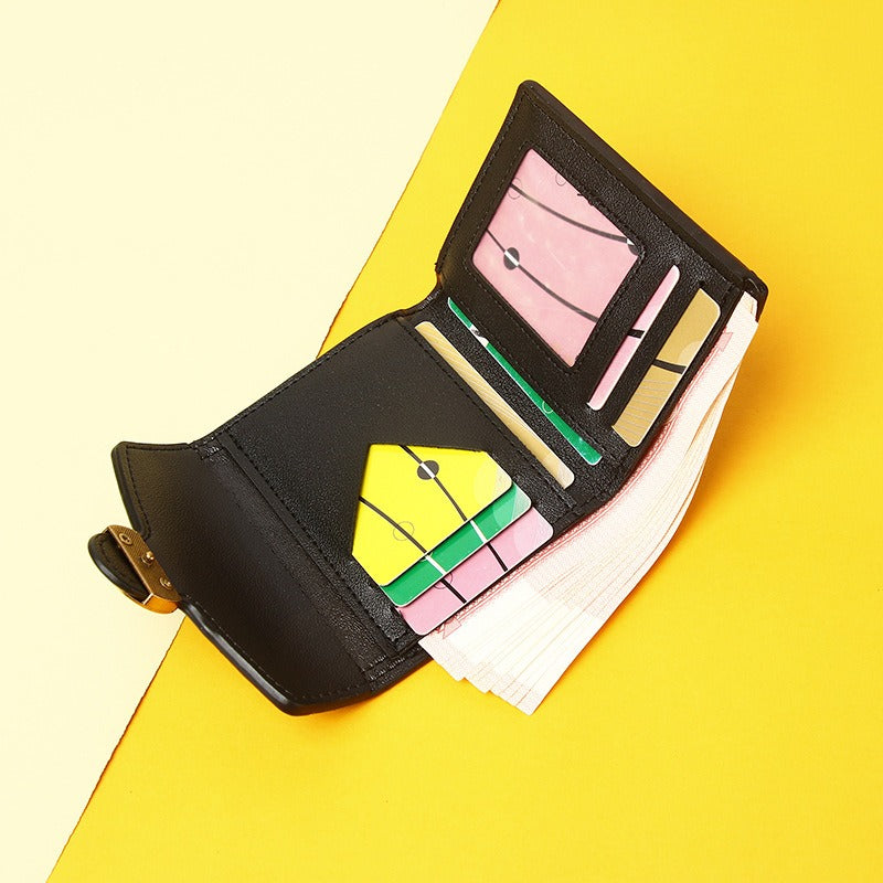 Petit portefeuille femme luxe