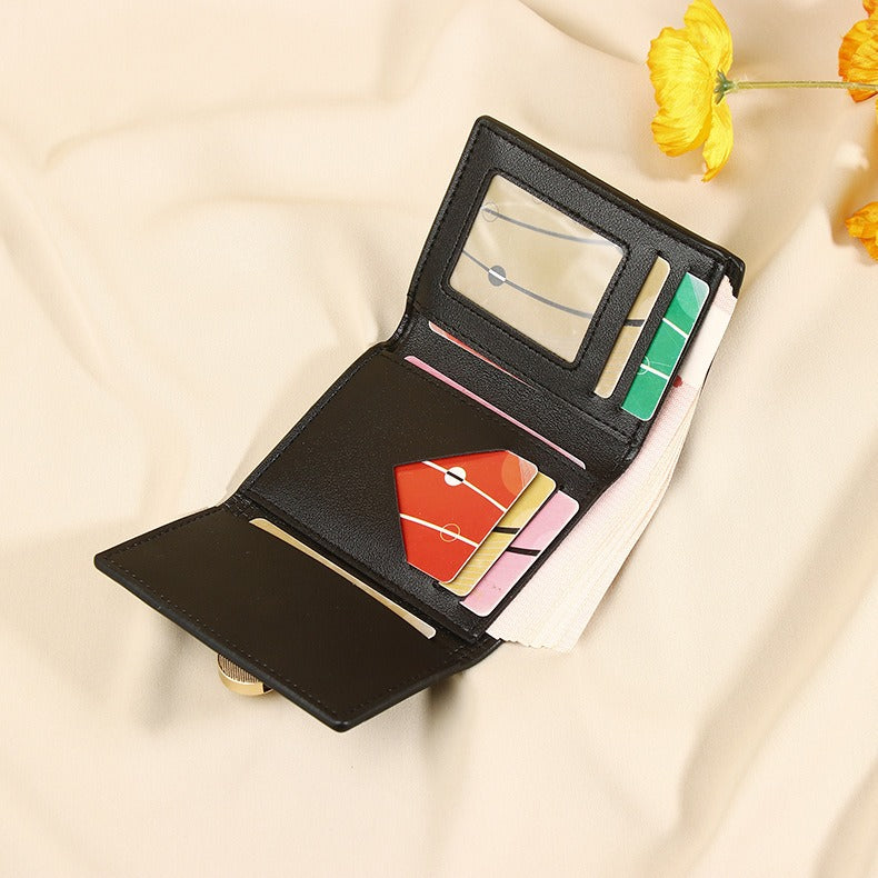 Petit portefeuille femme leopard