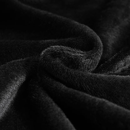 Housse de chaise <br> Velours Noir
