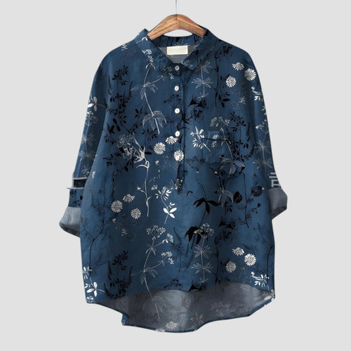 ÉLISA ⏐ Chemise Femme Élégante avec Motif Audacieux