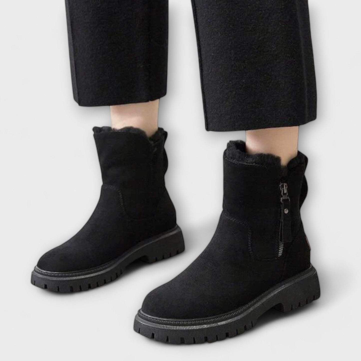 Alwa – Bottes d'hiver chaudes avec intérieur doux